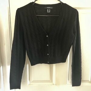 Forever 21 cropped cardigan